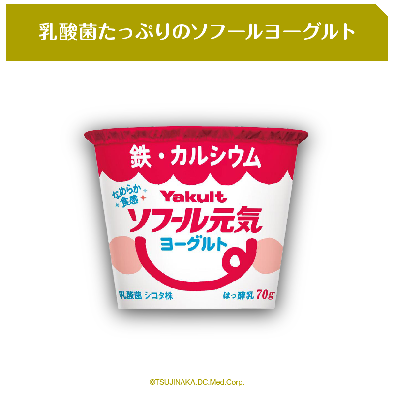 乳酸菌たっぷりのソフールヨーグルト