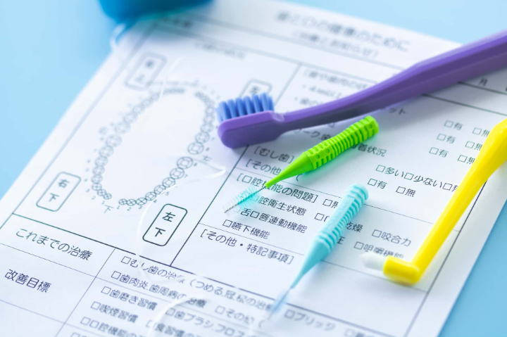 歯周病を予防するデンタルケア用品のイメージ