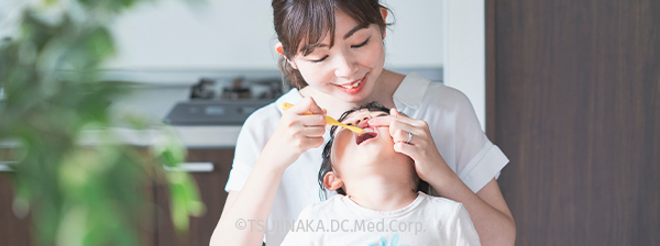 お子さんの正しい歯磨き_